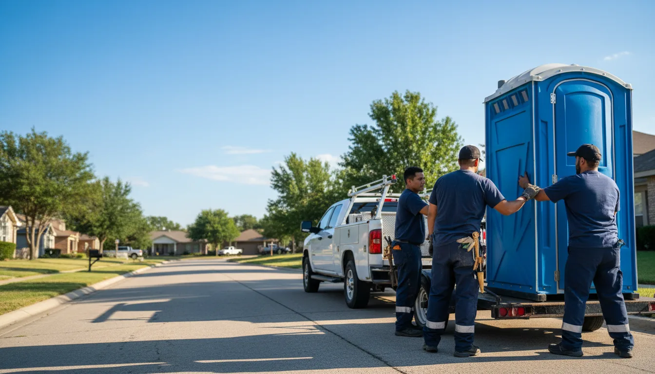 Portable Toilet Rental in Flat Rock, OH near me